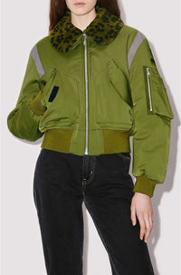 Bomber "Hana Leopard" - Khaki