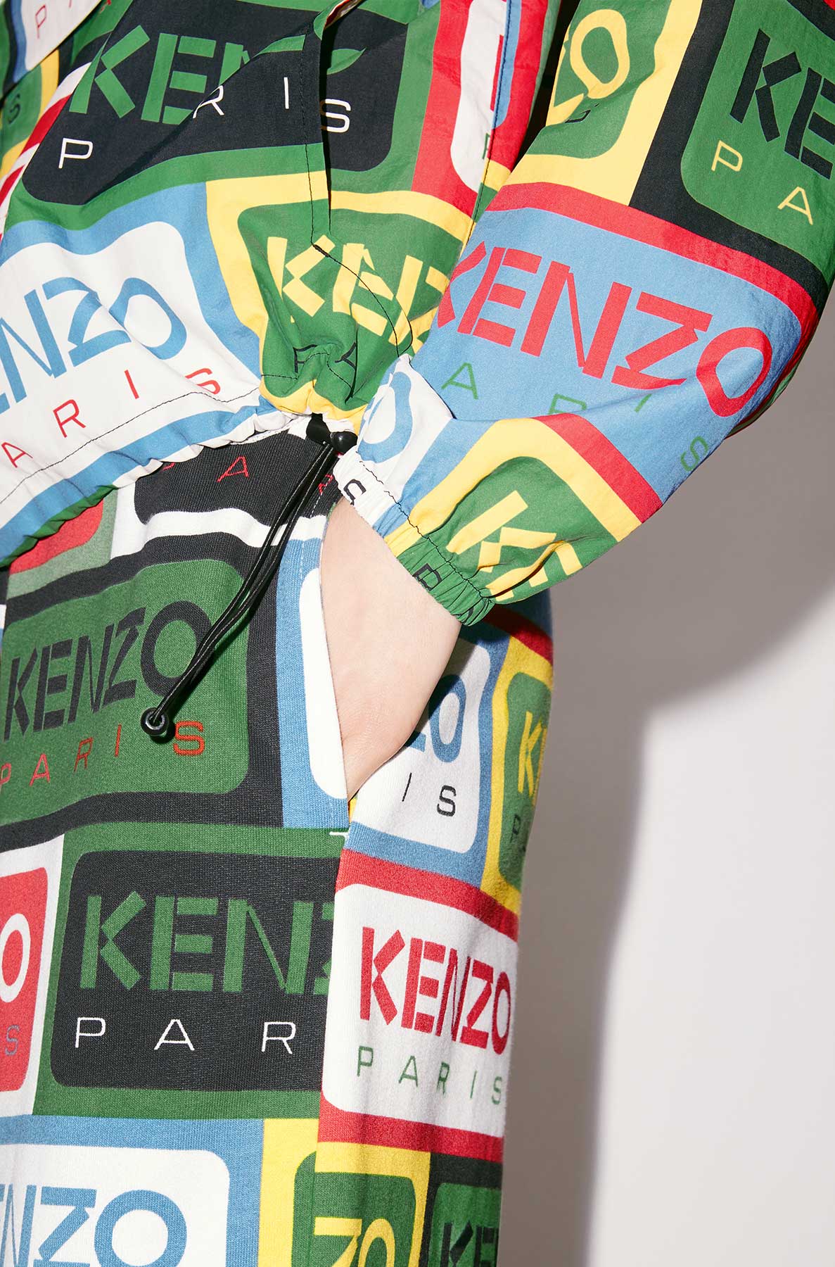 Coupe-vent Kenzo Labels - Multicolor