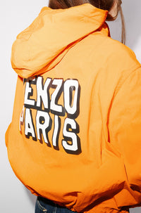 Bomber à capuche - Medium Orange
