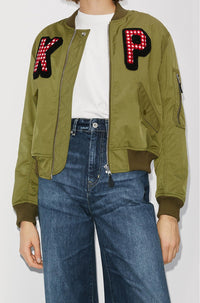 Retro Bomber Kenzo Paris - Khaki