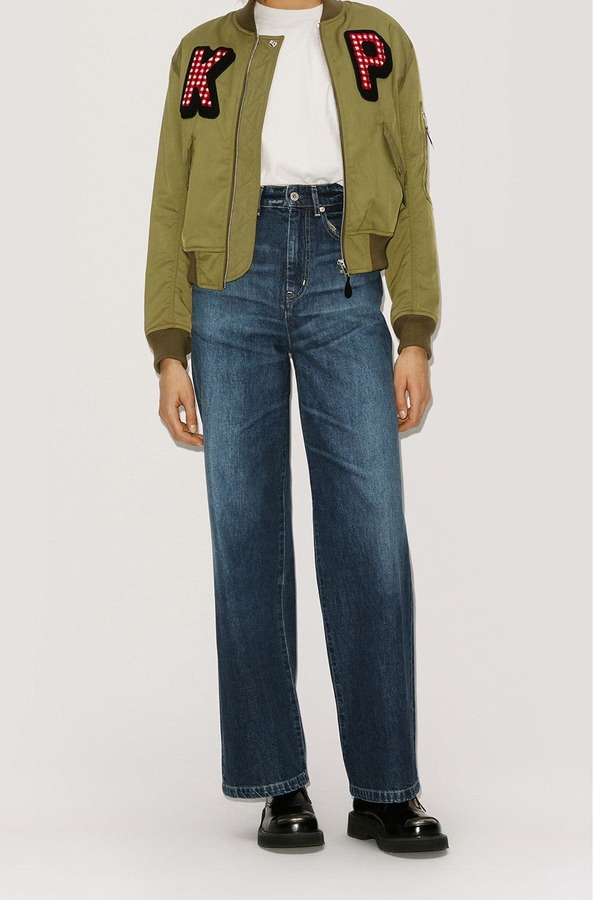 Retro Bomber Kenzo Paris - Khaki