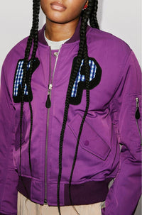 Bomber rétro "Kenzo Paris - Purple