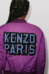 Bomber rétro "Kenzo Paris - Purple
