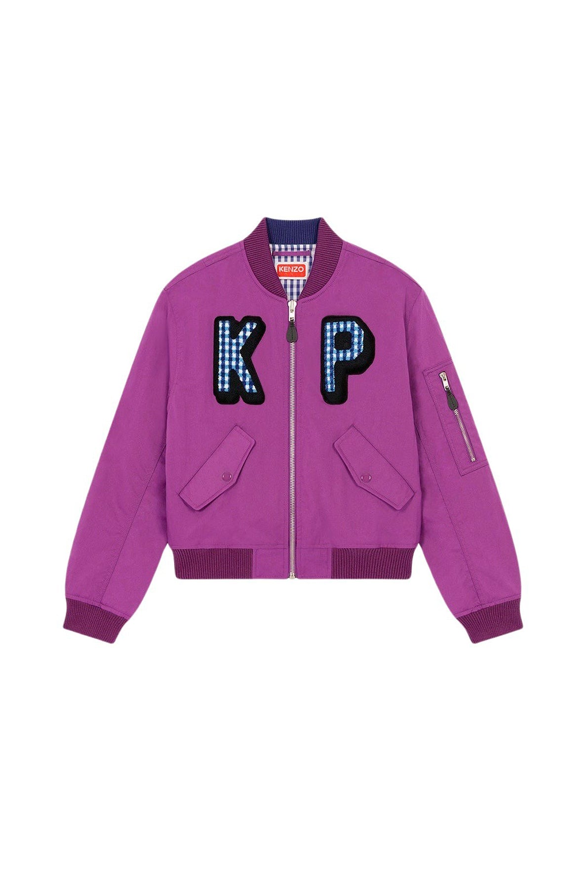 Bomber rétro "Kenzo Paris - Purple