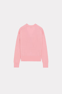 Cardigan brodé 'Boke Flower' en laine - Rose