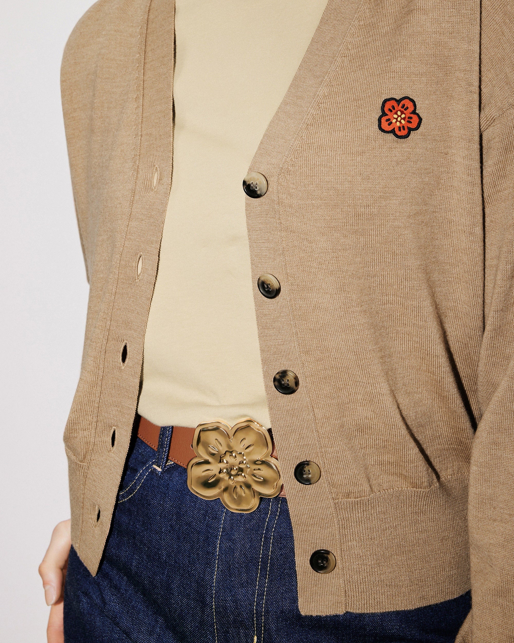 Crest Logo Cardigan