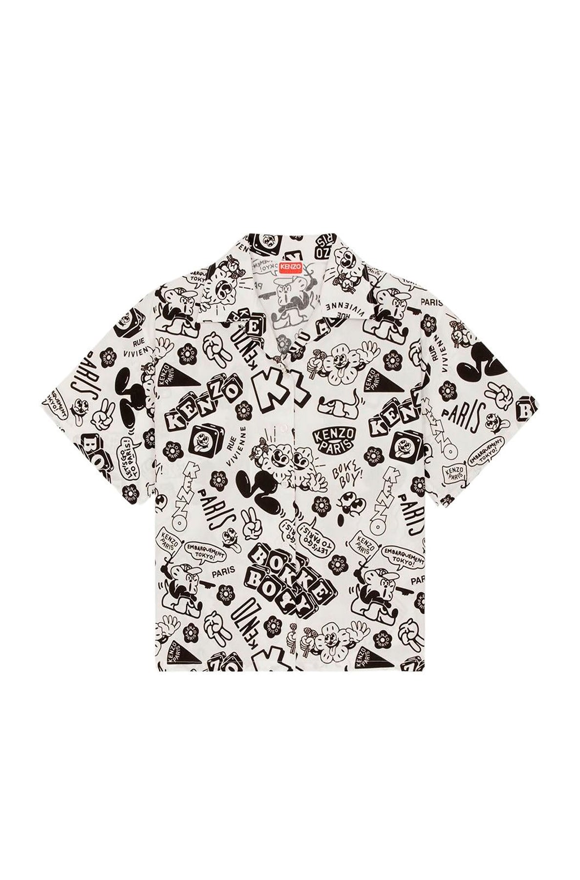 Chemise boxy Boke Boy - Off White