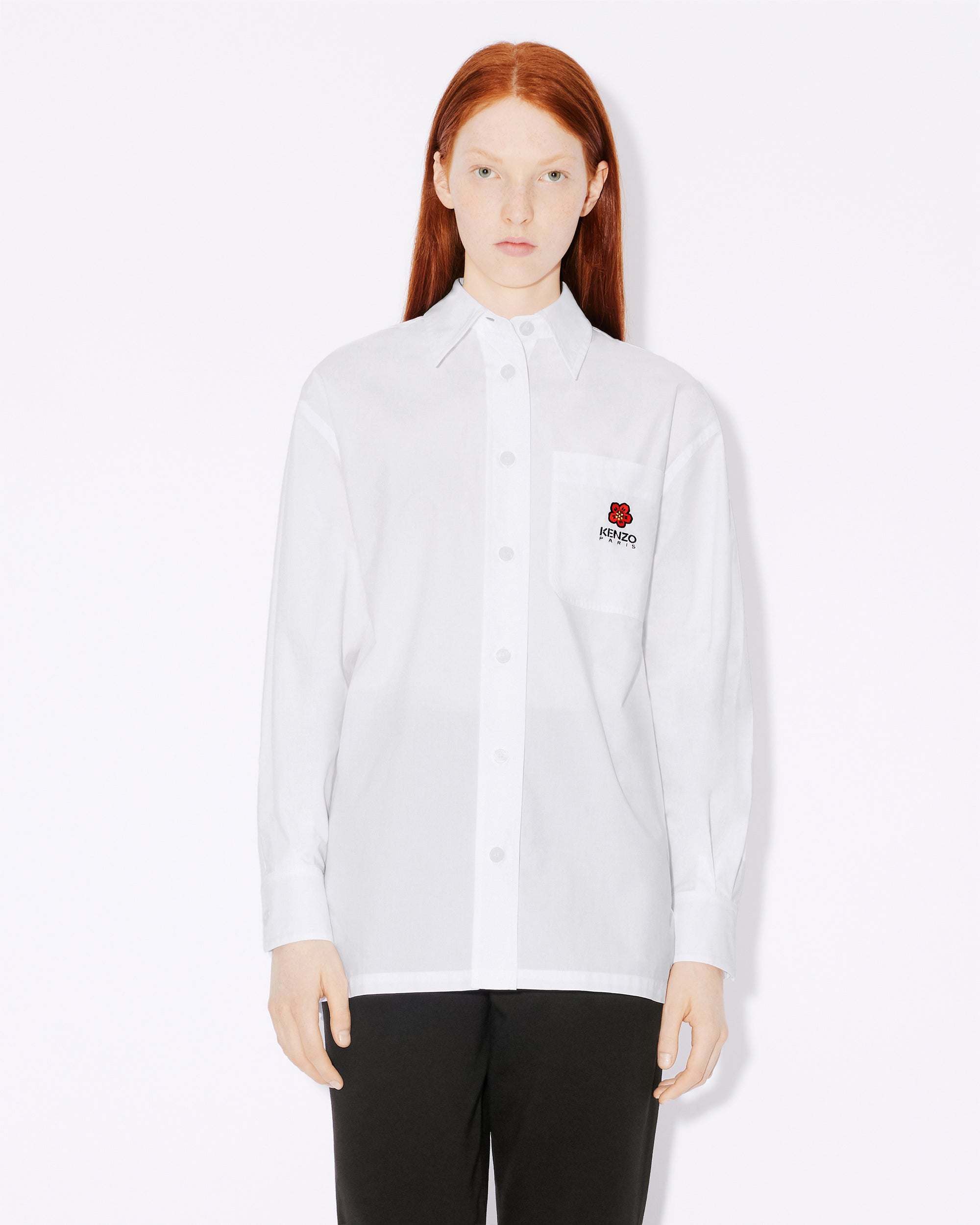 Boke Flower Oversize Shirt