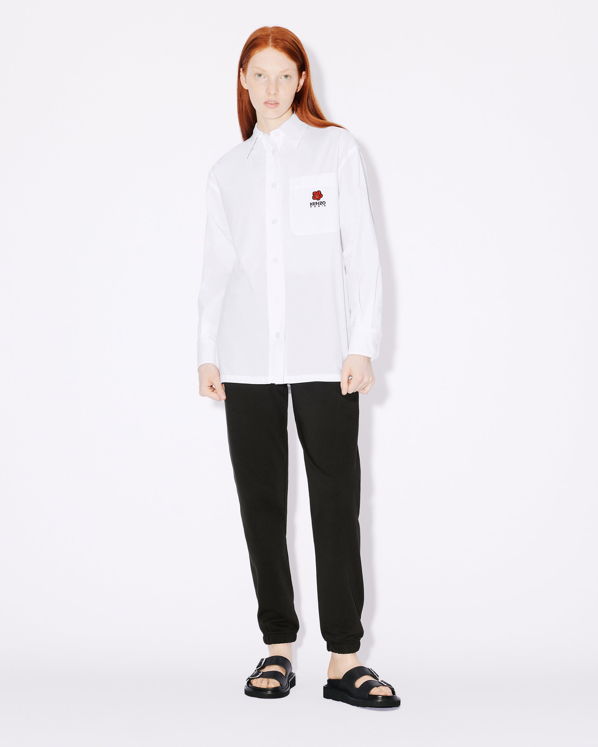 Boke Flower Oversize Shirt
