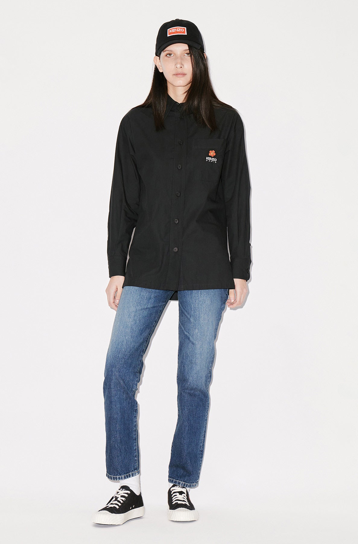 Boke Flower Oversize Shirt