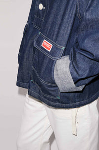 Surchemise en denim light - Rinse Blue