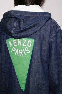 Surchemise en denim light - Rinse Blue