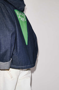 Surchemise en denim light - Rinse Blue
