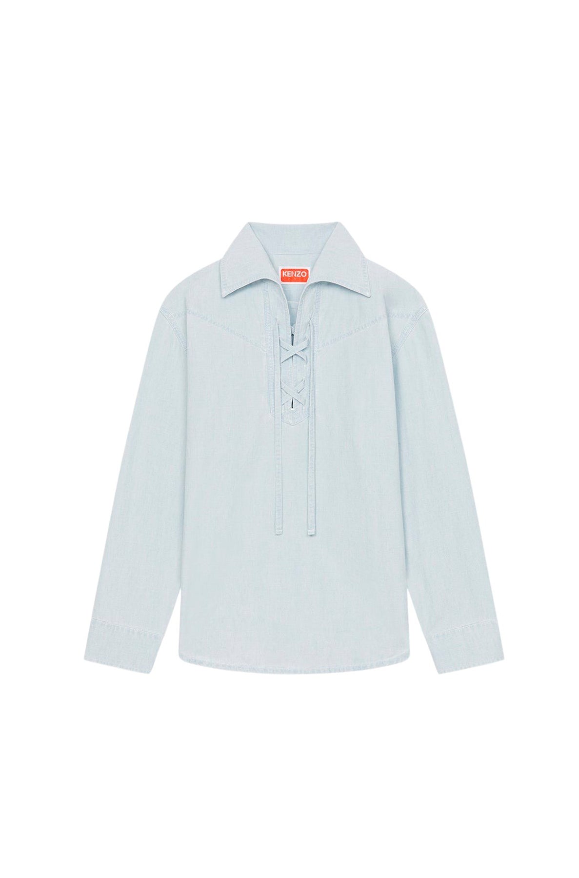 Surchemise en denim - Bleached Blue