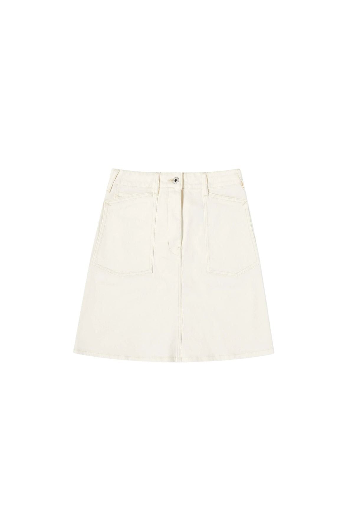 Bleach Short Denim Skirt