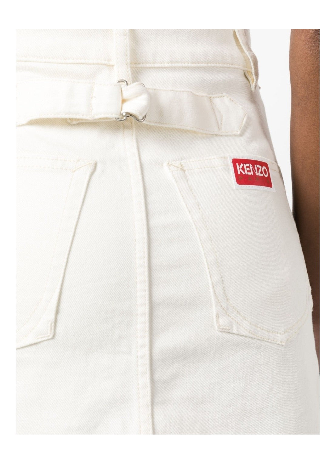Bleach Short Denim Skirt