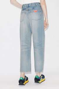 Jean carotte ajusté St Bleach Dirty - Stone Dirty Blue