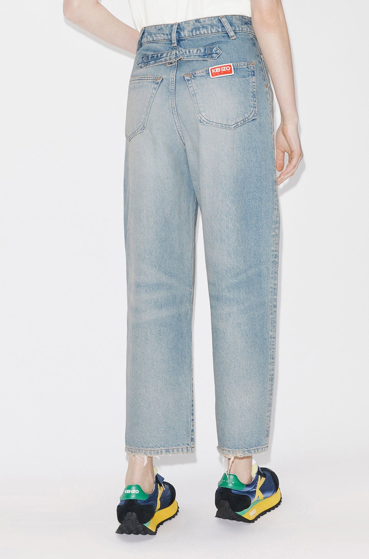 Jean carotte ajusté St Bleach Dirty - Stone Dirty Blue