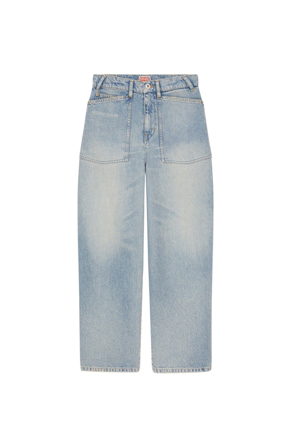 Jean carotte ajusté St Bleach Dirty - Stone Dirty Blue