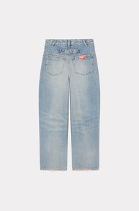 Jean carotte ajusté St Bleach Dirty - Stone Dirty Blue