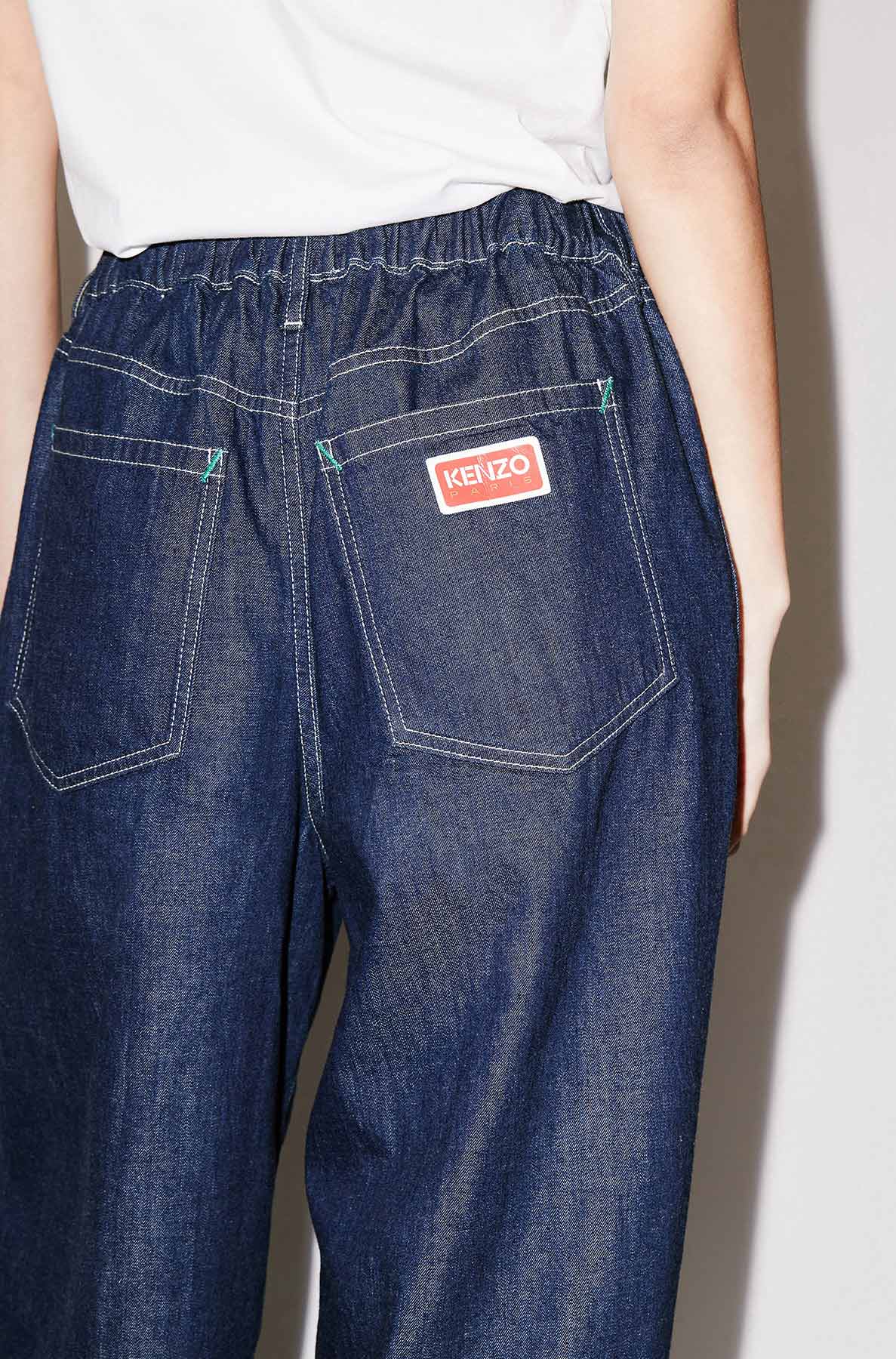 Jean en denim Wide Sailor - Rinse Blue