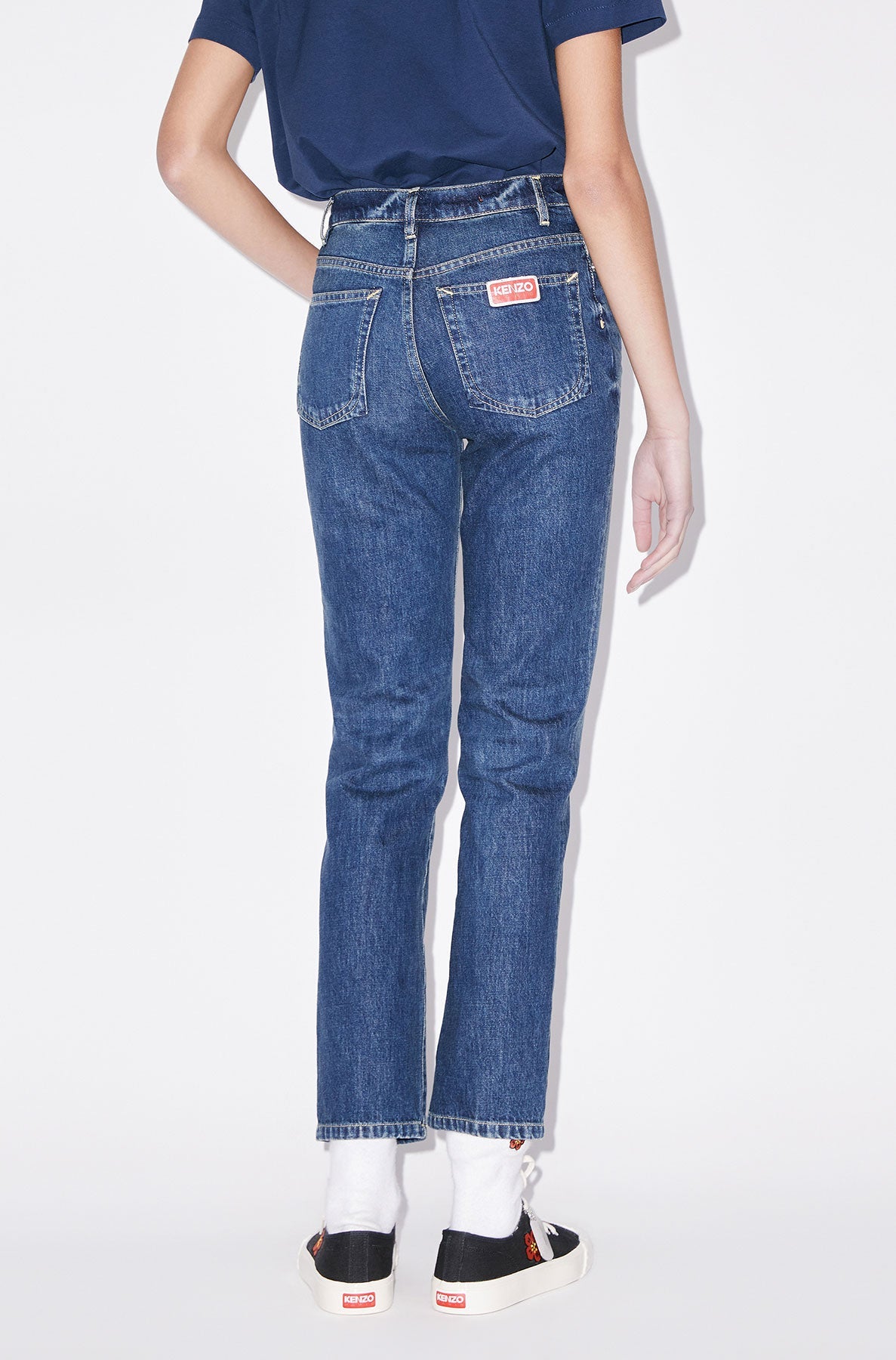 Jean droit Asago - Dark Stone Blue
