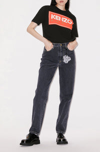Jean droit Asago - Bleached Black