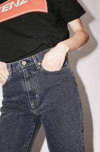 Jean droit Asago - Bleached Black