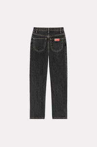 Jean droit Asago - Bleached Black