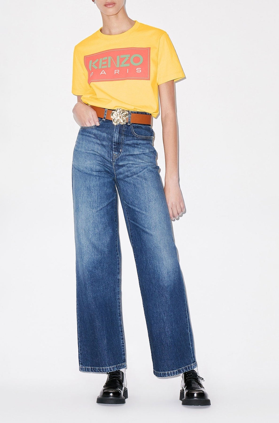 Jean large Ayame - Dark Stone Blue