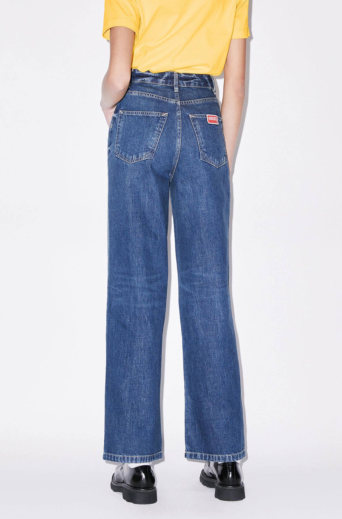 Jean large Ayame - Dark Stone Blue