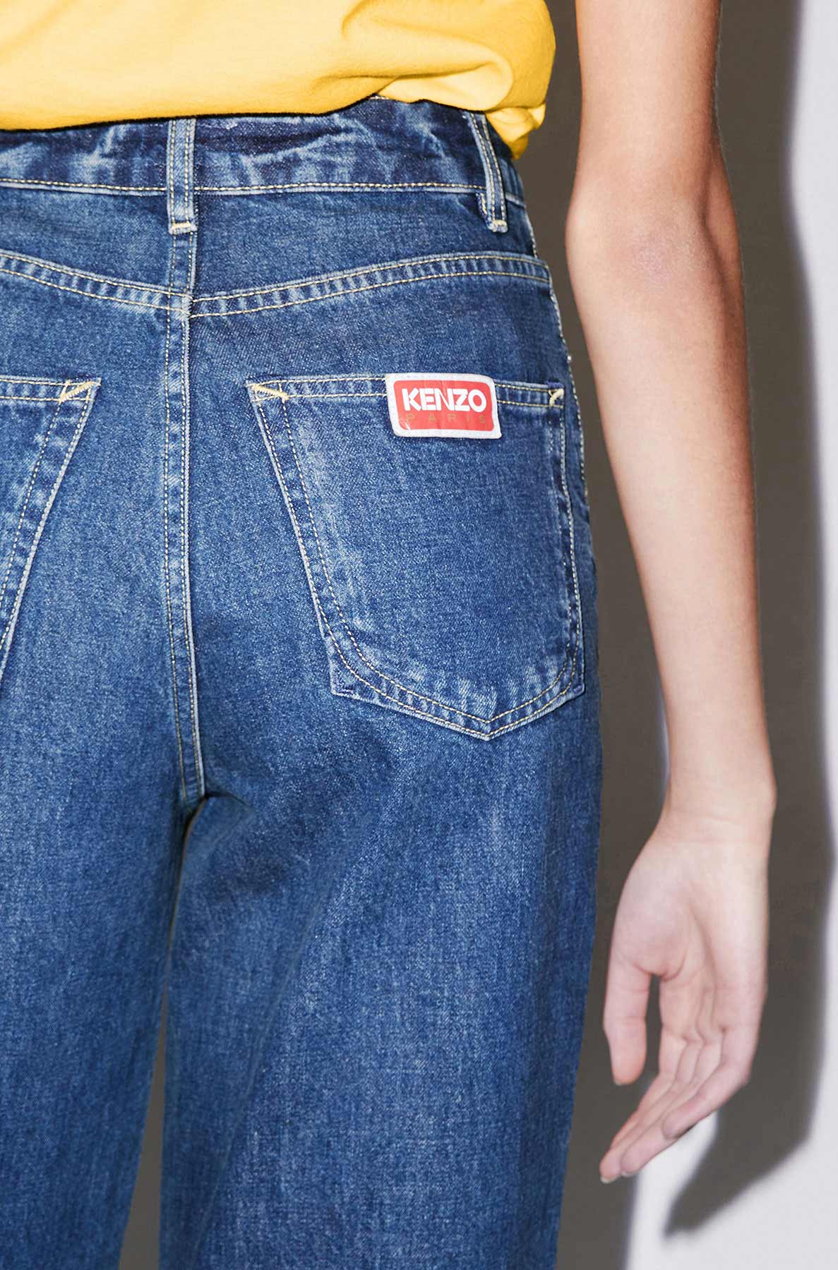 Jean large Ayame - Dark Stone Blue