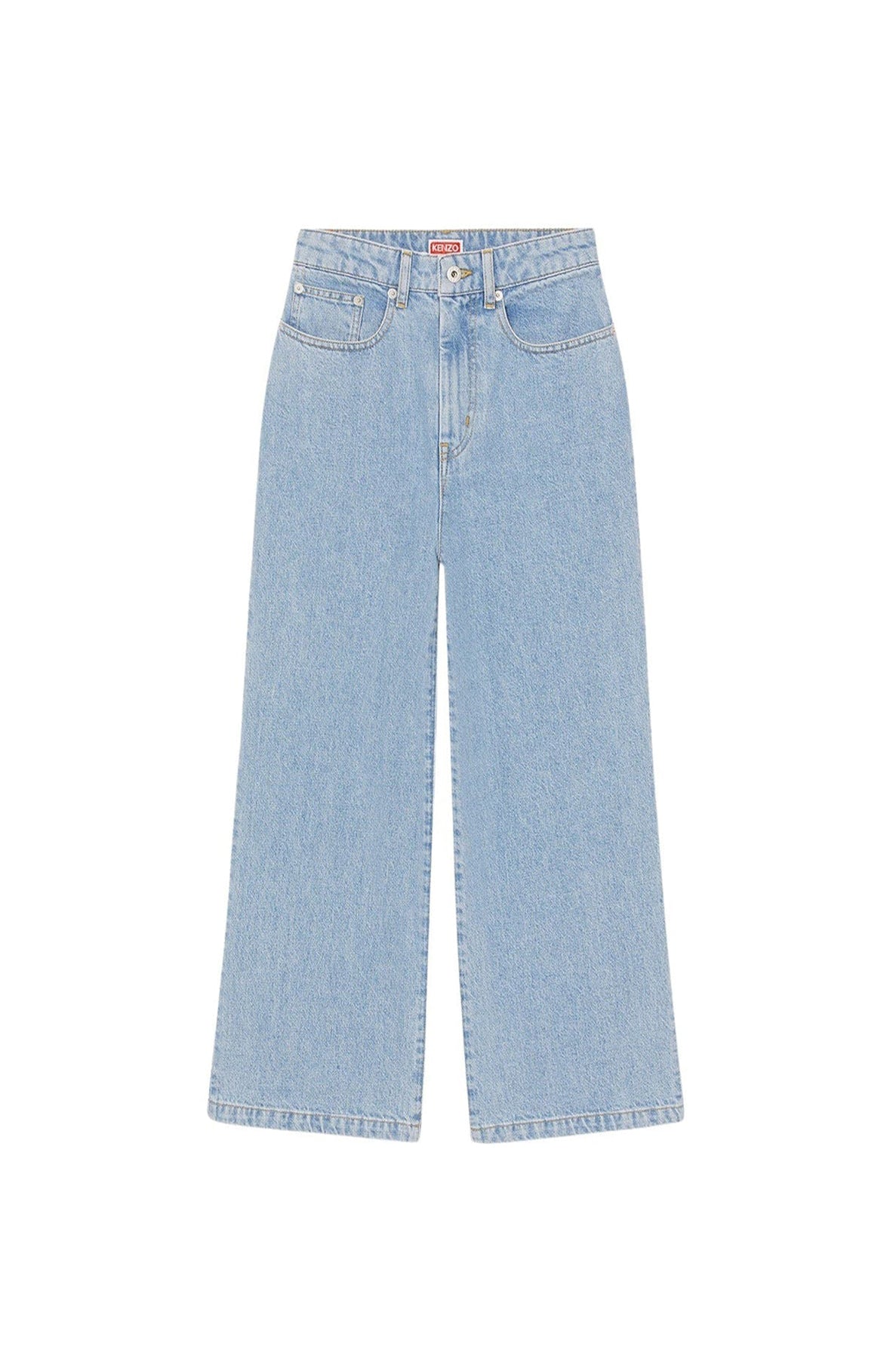 Jean coupé Sumire - Bleached Blue
