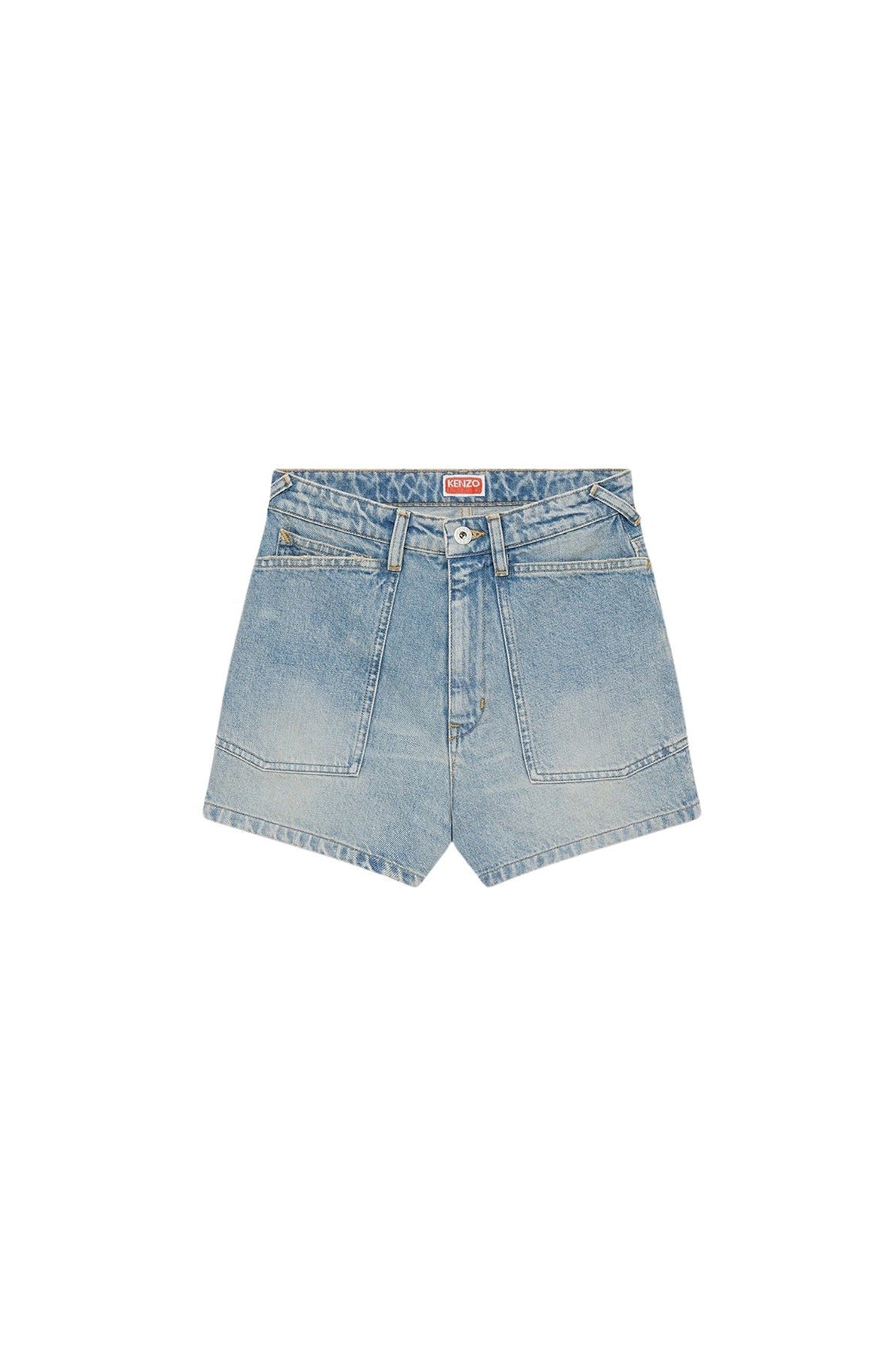 Stone Bleach Dirty Denim Short