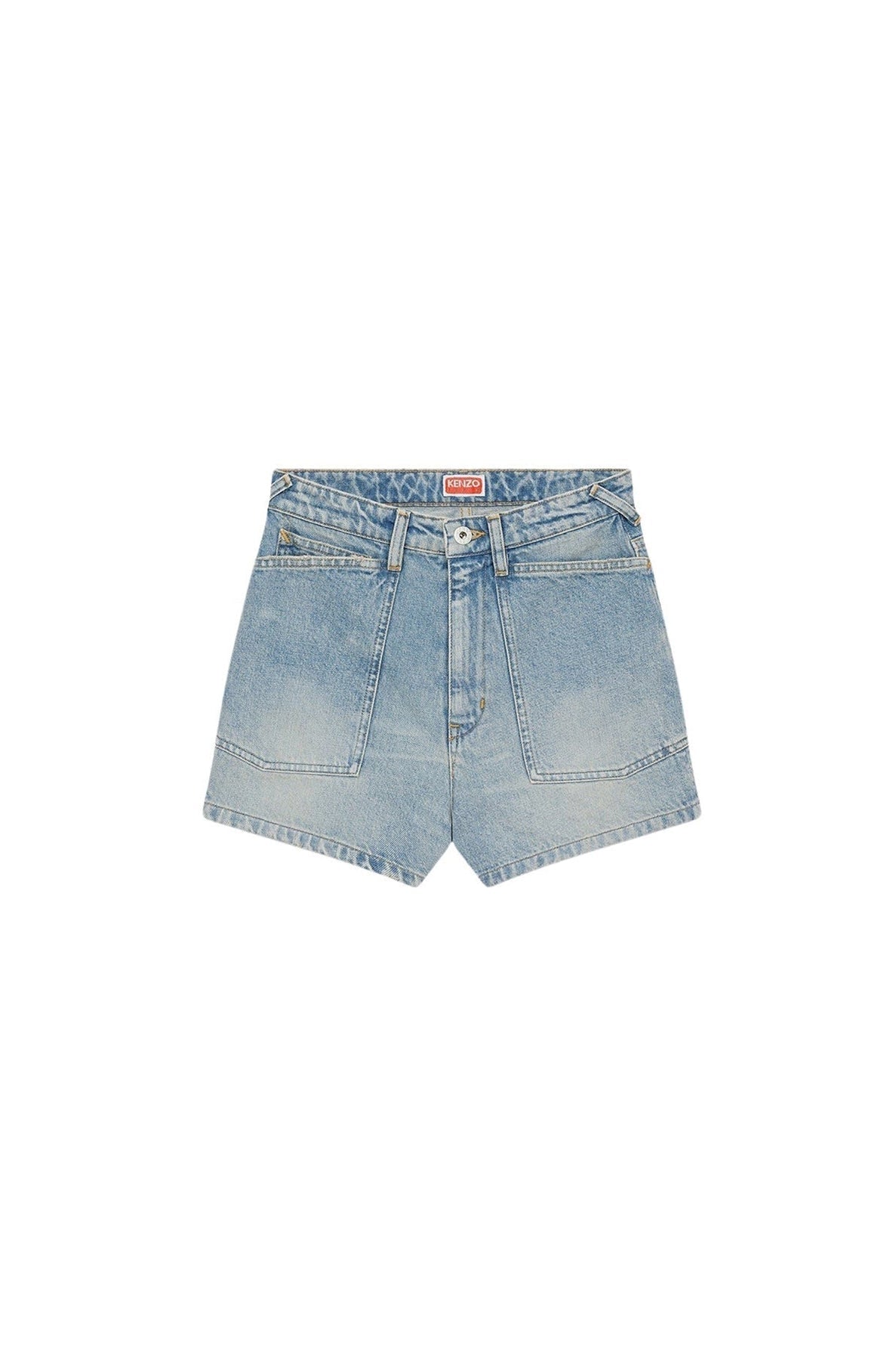 Stone Bleach Dirty Denim Short