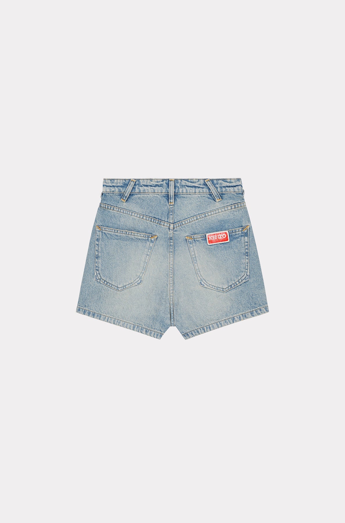 Stone Bleach Dirty Denim Short