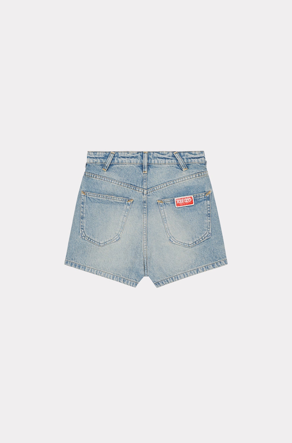 Stone Bleach Dirty Denim Short
