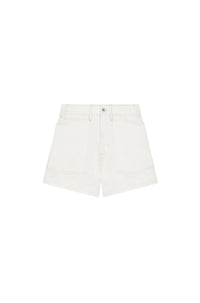 Short en denim - Bleached White Denim