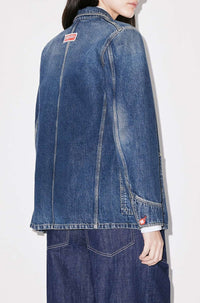 Veste de travail en denim - Dark Stone Blue