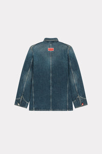 Veste de travail en denim - Dark Stone Blue