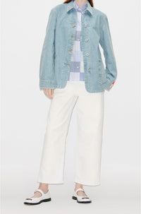 Veste denim Kenzo Sailor - Bleached Blue
