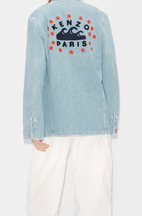 Veste denim Kenzo Sailor - Bleached Blue