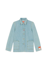 Kenzo Sailor Denim Jacket - Bleached Blue