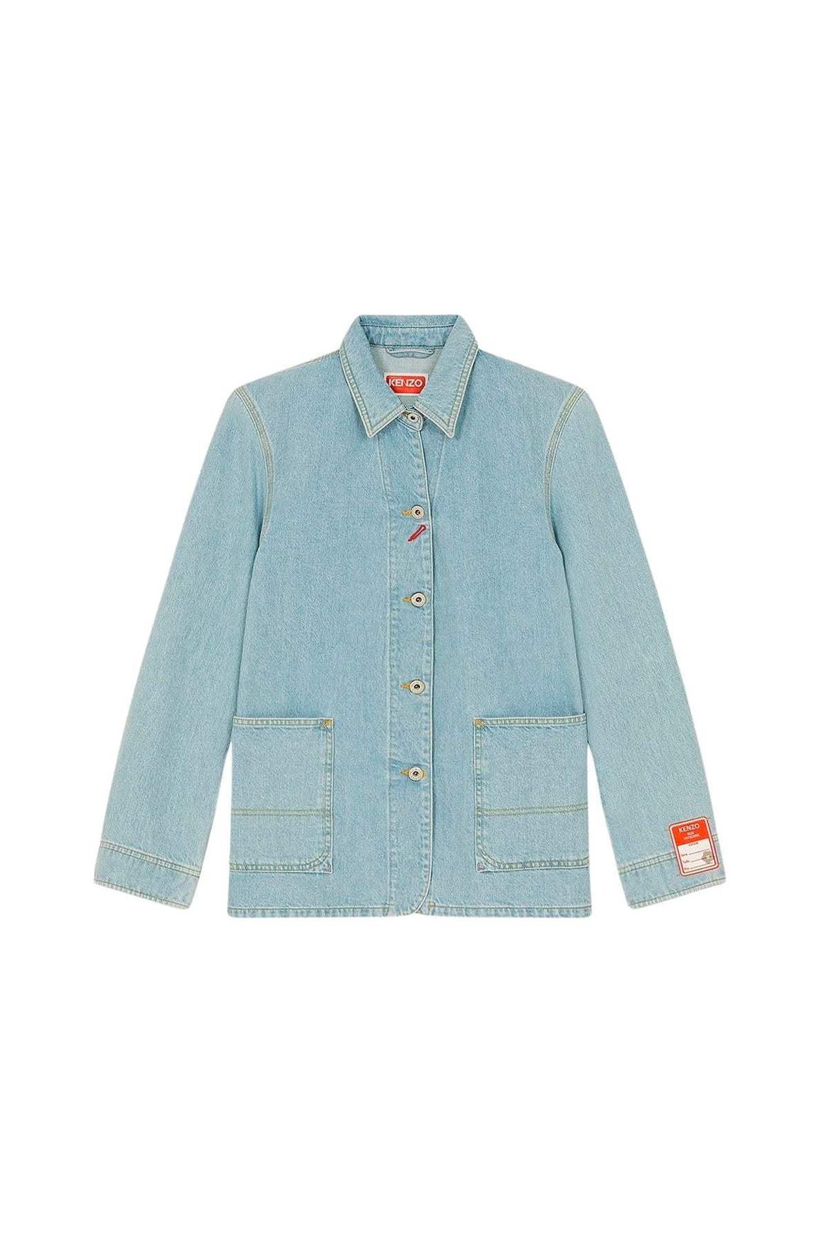 Veste denim Kenzo Sailor - Bleached Blue