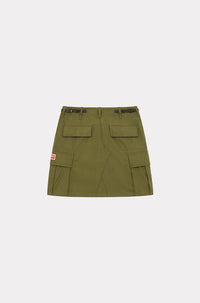 Jupe cargo courte - Khaki