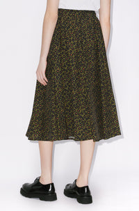 Printed Midi Skirt