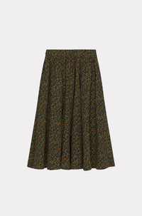Printed Midi Skirt