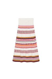 Lace Fairisle Skirt