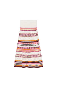 Lace Fairisle Skirt