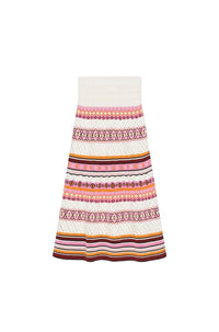 Lace Fairisle Skirt